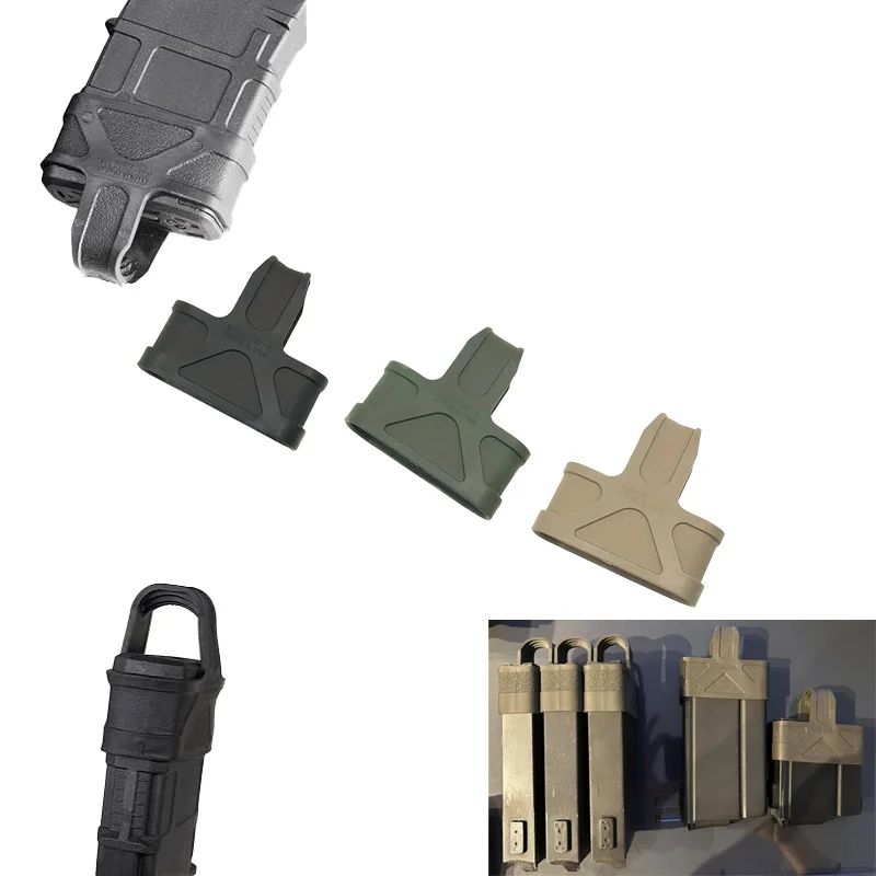 Empuñadura táctica de goma extracción rápida para cargadores M4 - imagen 3