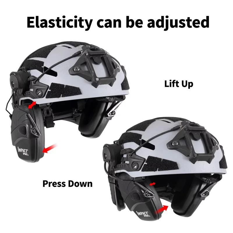 Adaptador HL para riel de casco con amplificación antiruido - imagen 2