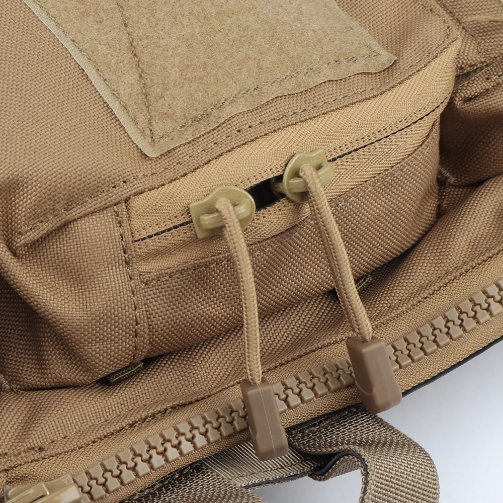 Bolsa Táctica MOLLE Expandible para Panel Trasero con Cierre - imagen 4
