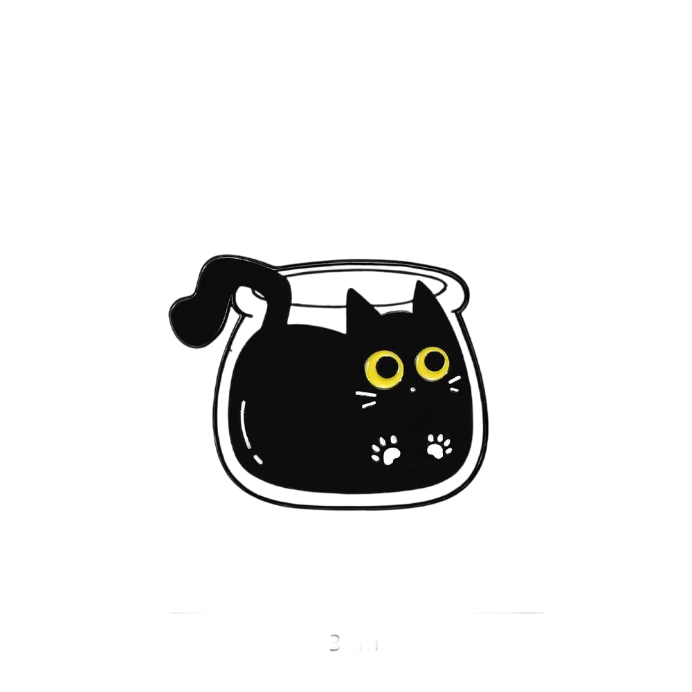 Broches Esmaltados Kawaii Gatos - Insignias para Solapa y Ropa - imagen 2
