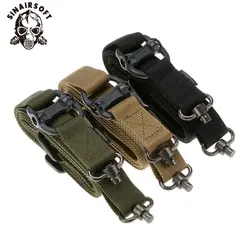 MS4 Eslinga táctica de rifle QD giratoria metal liberación rápida