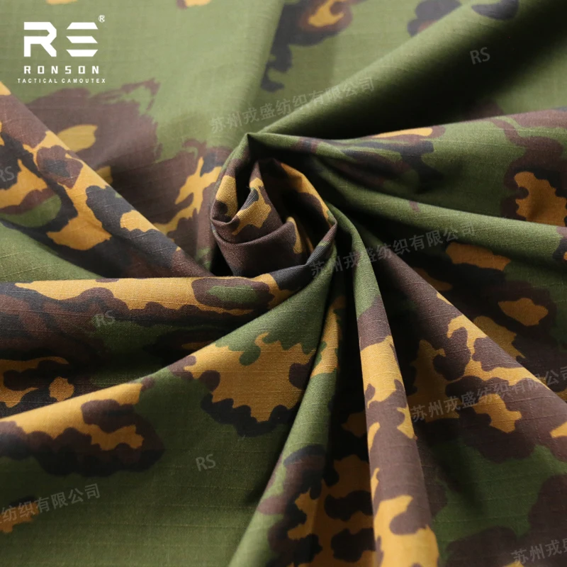 Tela camuflaje táctico NYCO ripstop para uniformes y equipo militar - imagen 5