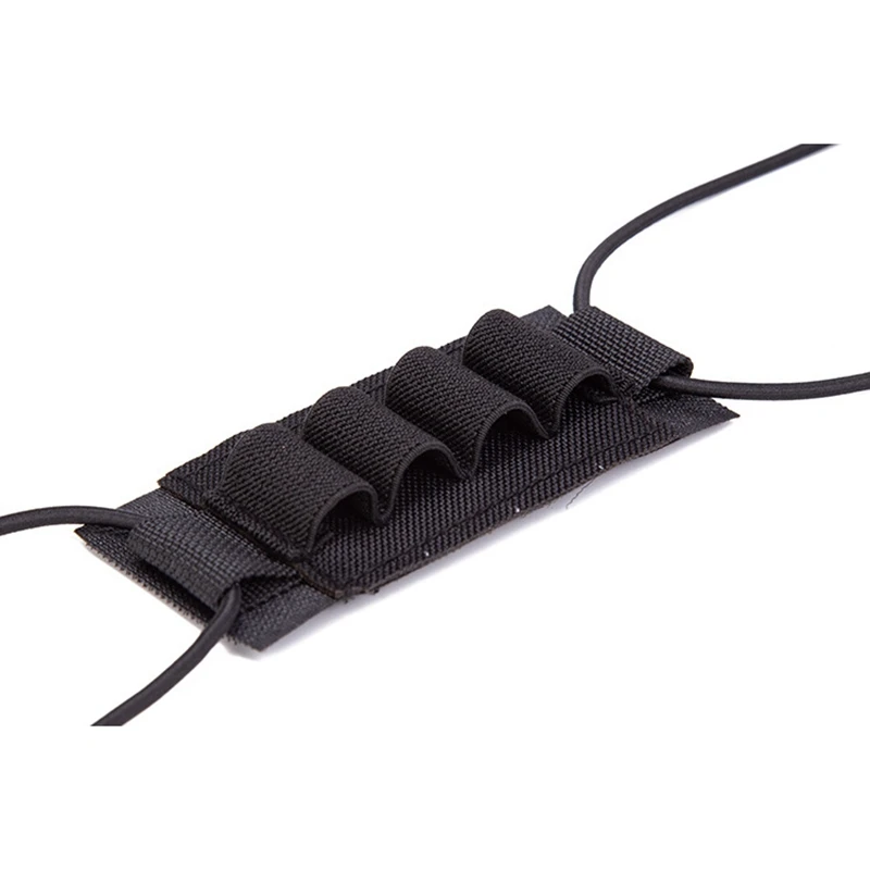 Bolsa para batería de casco táctico con velcro y cordón elástico - imagen 4