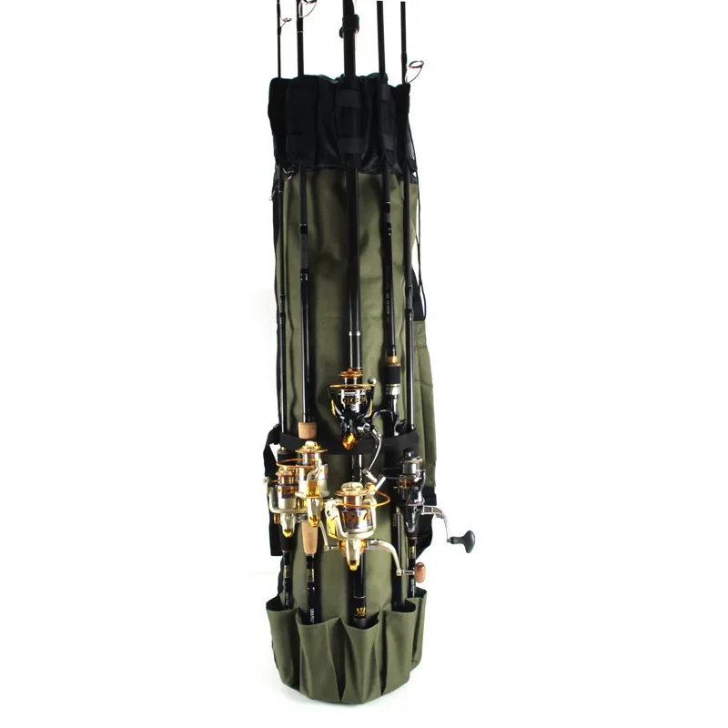 Bolsa de pesca portátil de Oxford para cañas y carretes, estuche - imagen 5