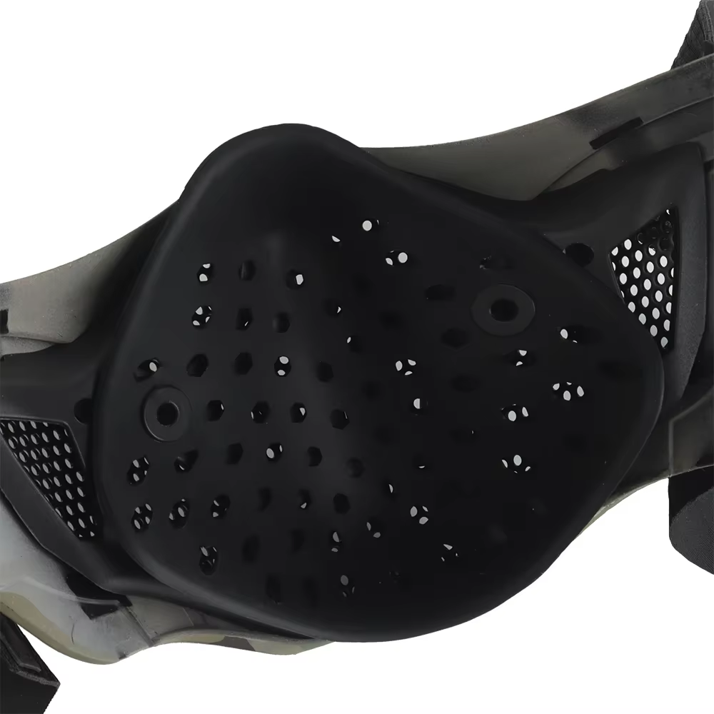 Máscara táctica Airsoft Escorpión de silicona para protector facial - imagen 2