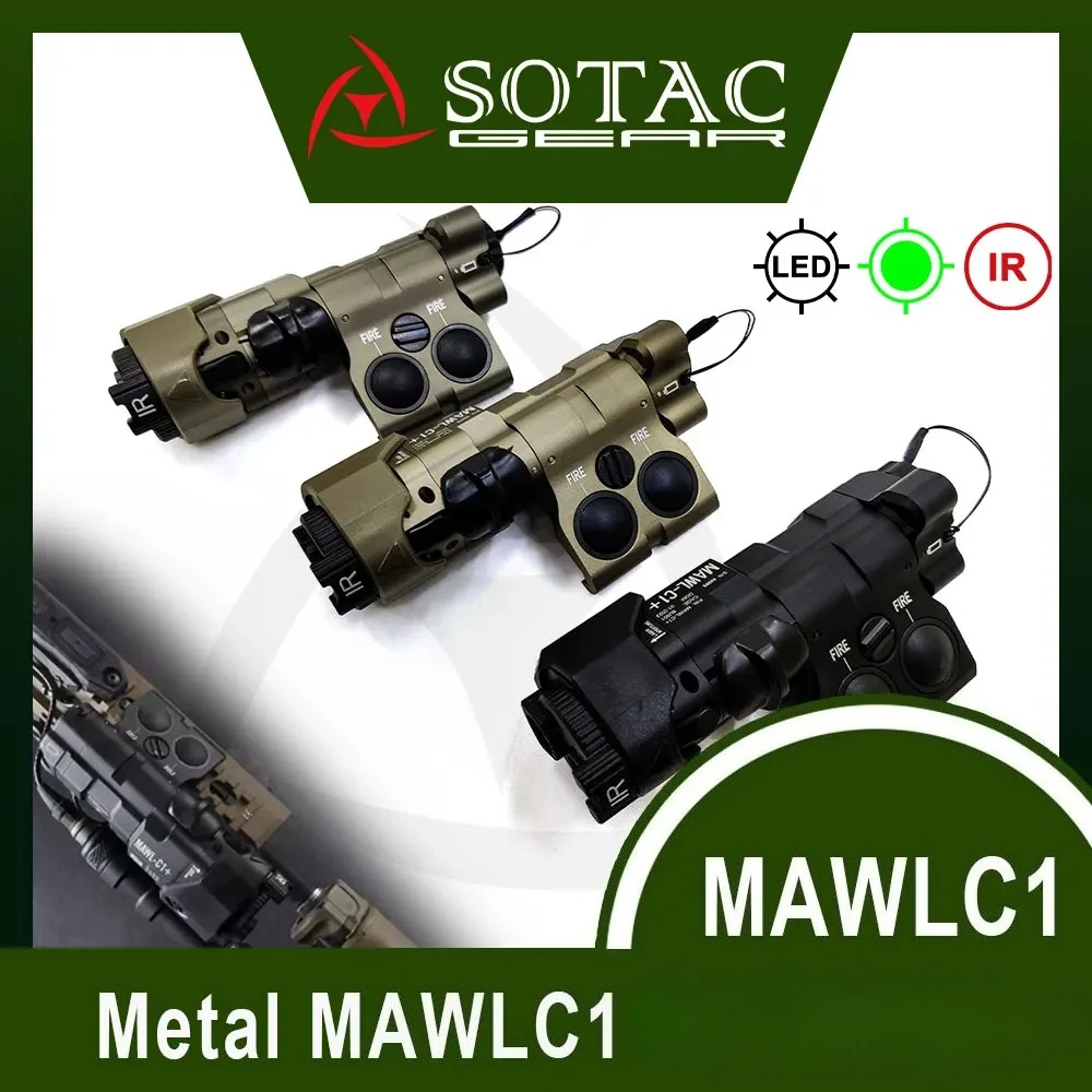 Láser táctico SOTAC Tactiac con interruptor de presión LED e IR - imagen 5