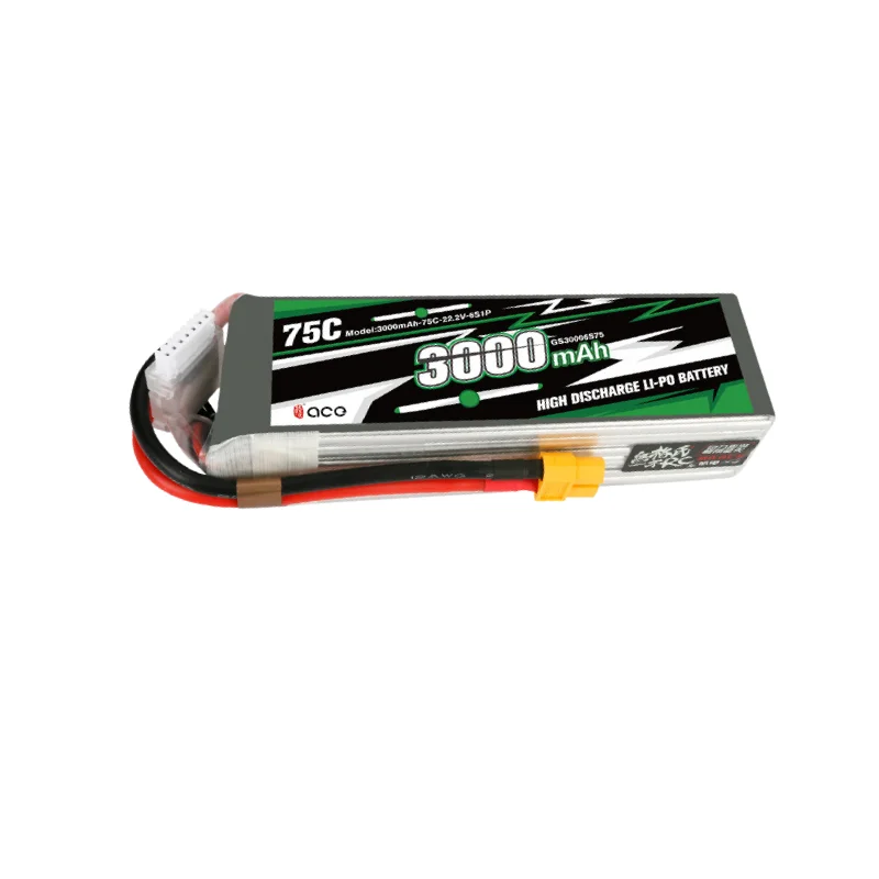 Gens Ace Batería LiPo 6S 3000 mAh 75C con conector XT60 - imagen 4