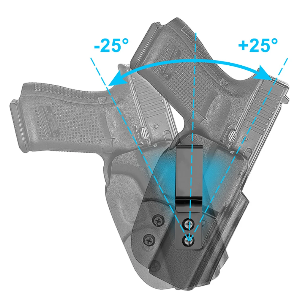 Funda táctica IWB oculta para pistola mano derecha, caza - imagen 2