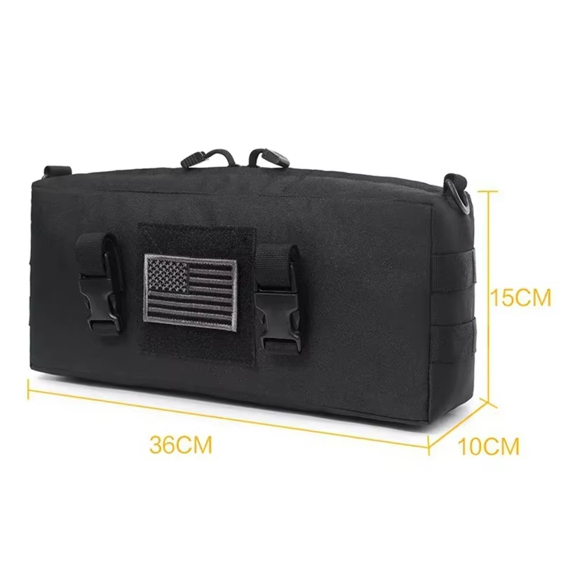 Bolsa táctica MOLLE bandolera cruzada ripstop para senderismo - imagen 4