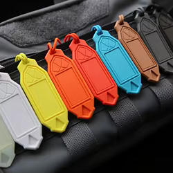 Parche luminoso TPU MOLLE con tira extractora para mochila táctica EDC