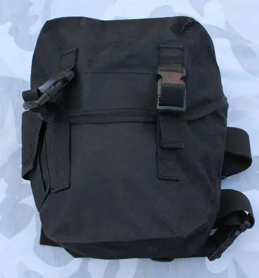 Bolsa táctica para máscara de gas: almacenamiento chaleco oliva negra - imagen 3