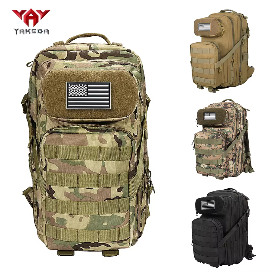 Mochila táctica YAKEDA gran capacidad con correas laterales