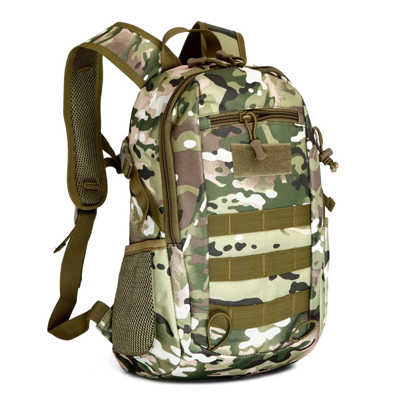 Mochila táctica impermeable MOLLE camuflaje para exteriores senderismo