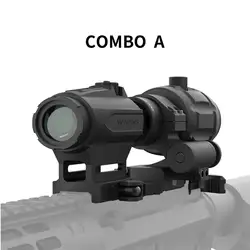 Victoptics SRD mira de punto rojo con magnificador y montura abatible