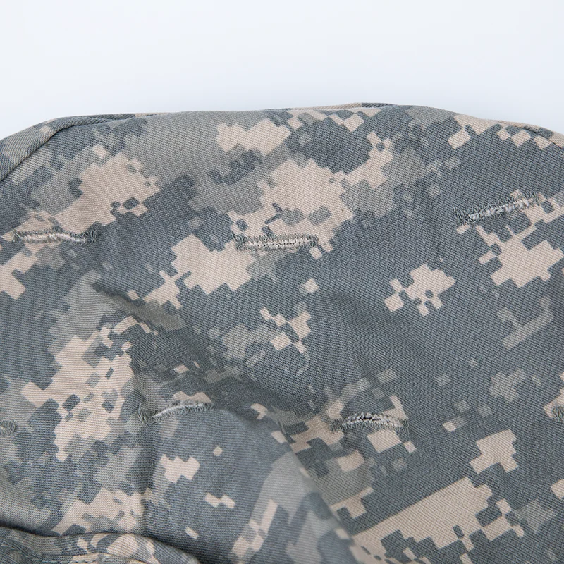Funda casco táctico PASGT ACU camuflaje militar duradero ajuste seguro - imagen 3