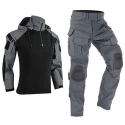 Pantalones cargo tácticos camuflaje woodland – Transpirables militar