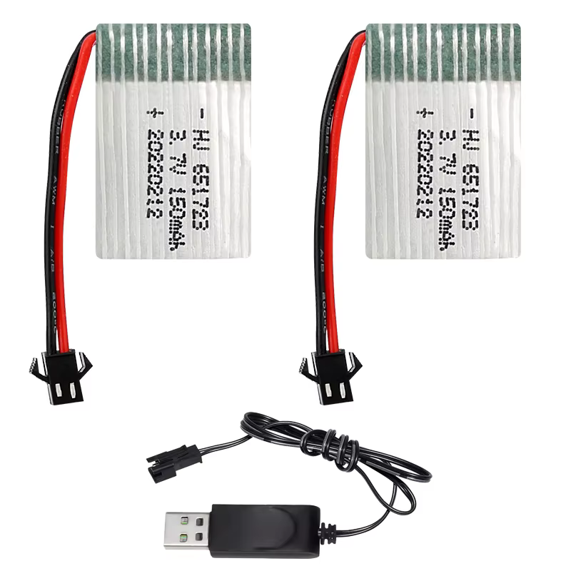 Pack de baterías LiPo y detalles de conexión
