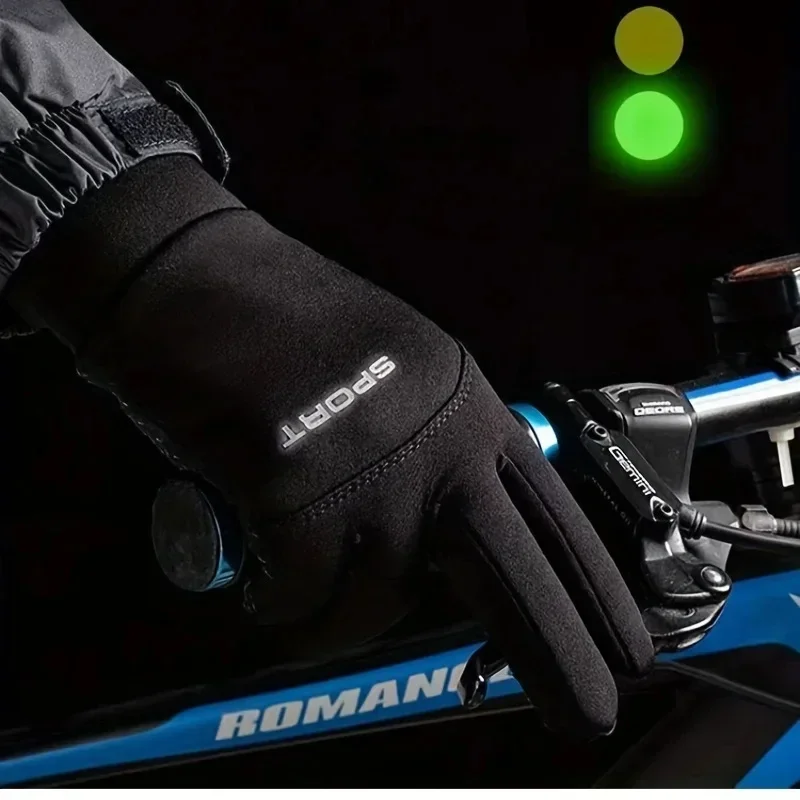 Guantes tácticos invierno impermeables pantalla táctil - imagen 5