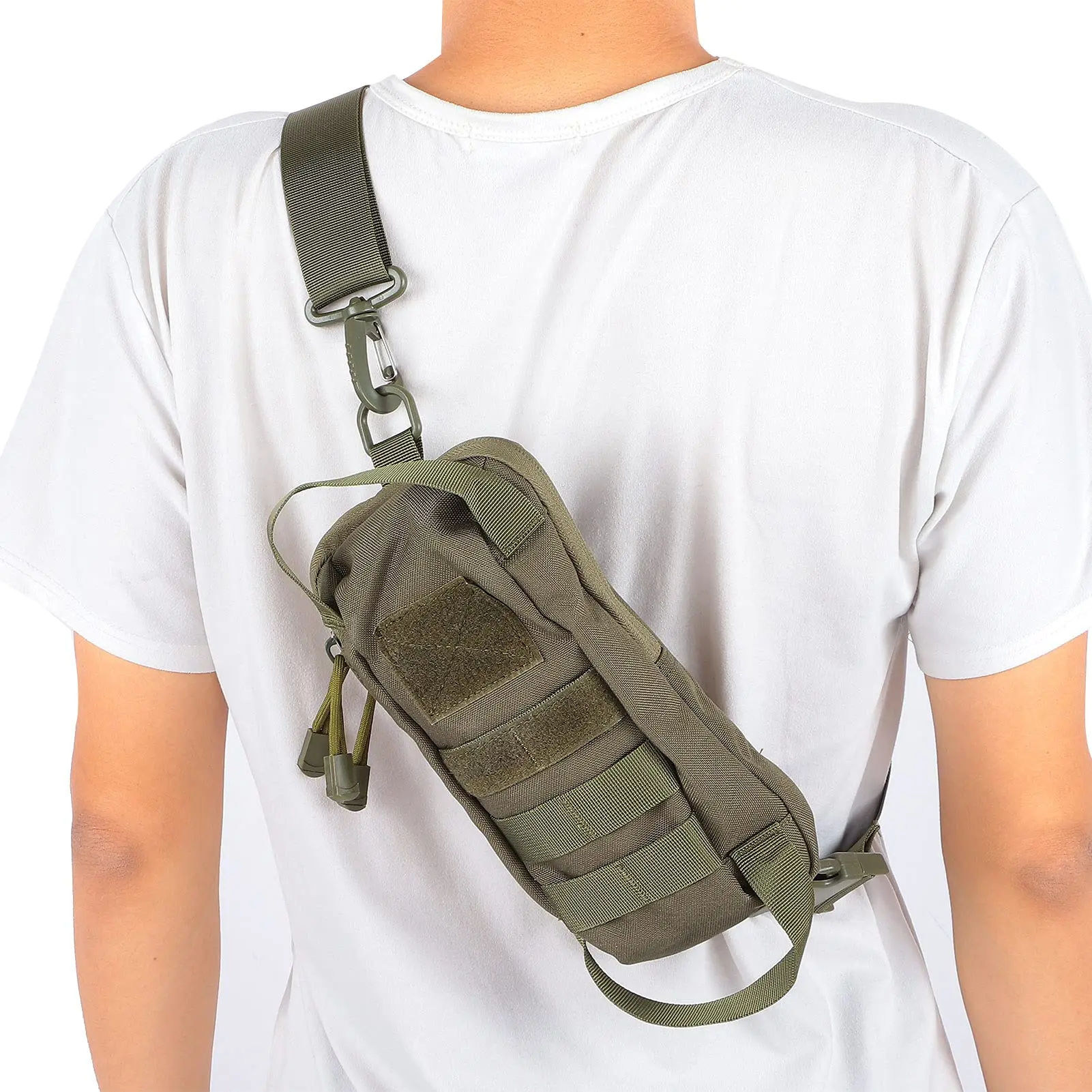 Bolso táctico de pecho impermeable para hombre, senderismo y camping - imagen 3
