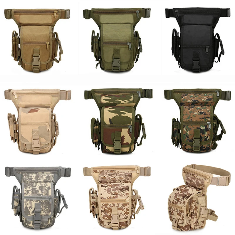 Bolsa táctica de cintura Oxford multiusos para airsoft exterior
