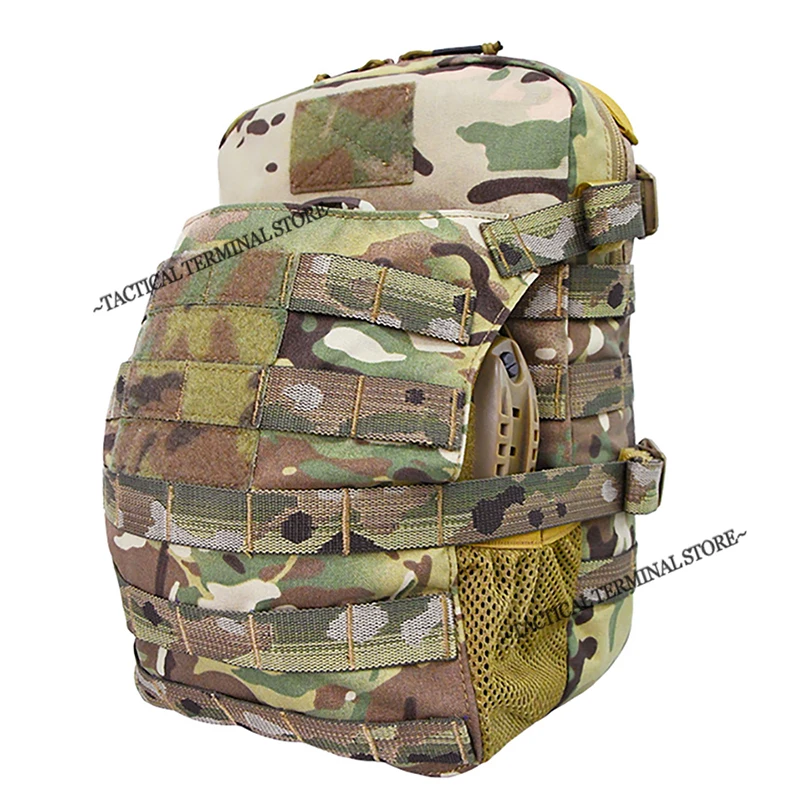 Bolsa de hidratación táctico MOLLE GP con soporte casco y mochila - imagen 2