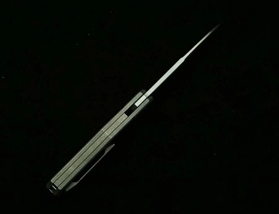 Cuchillo Plegable LEMIFSHE Acero M390 Titanio EDC