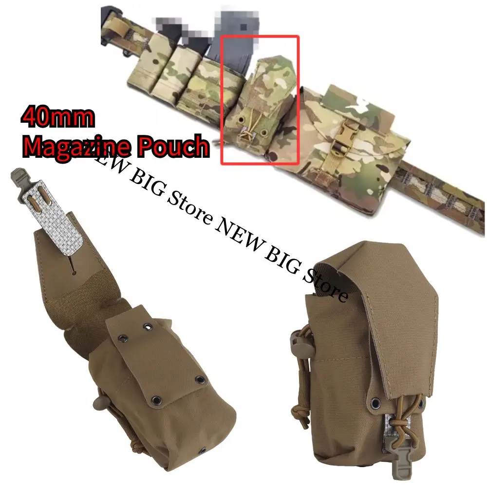Bolsa táctica MOLLE para cargador de airsoft y accesorios - imagen 5