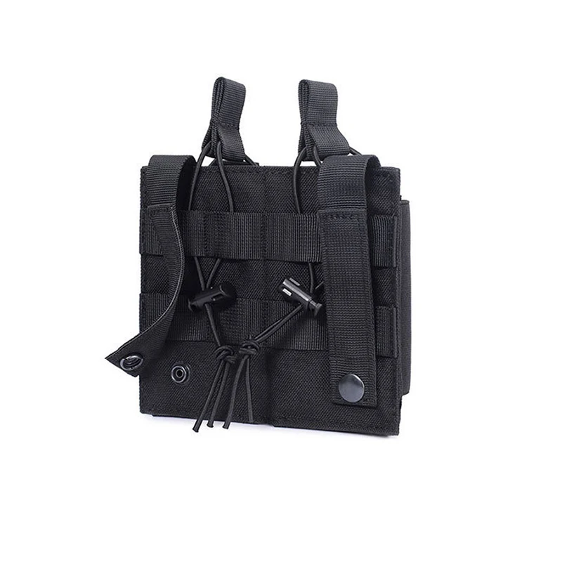 Bolsa táctica triple para cargadores MOLLE Universal Airsoft - imagen 4