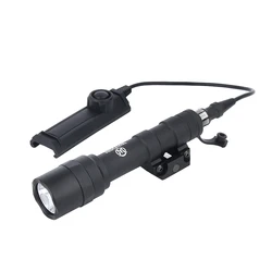 WADSN M300 linterna táctica con riel Picatinny y LED blanco