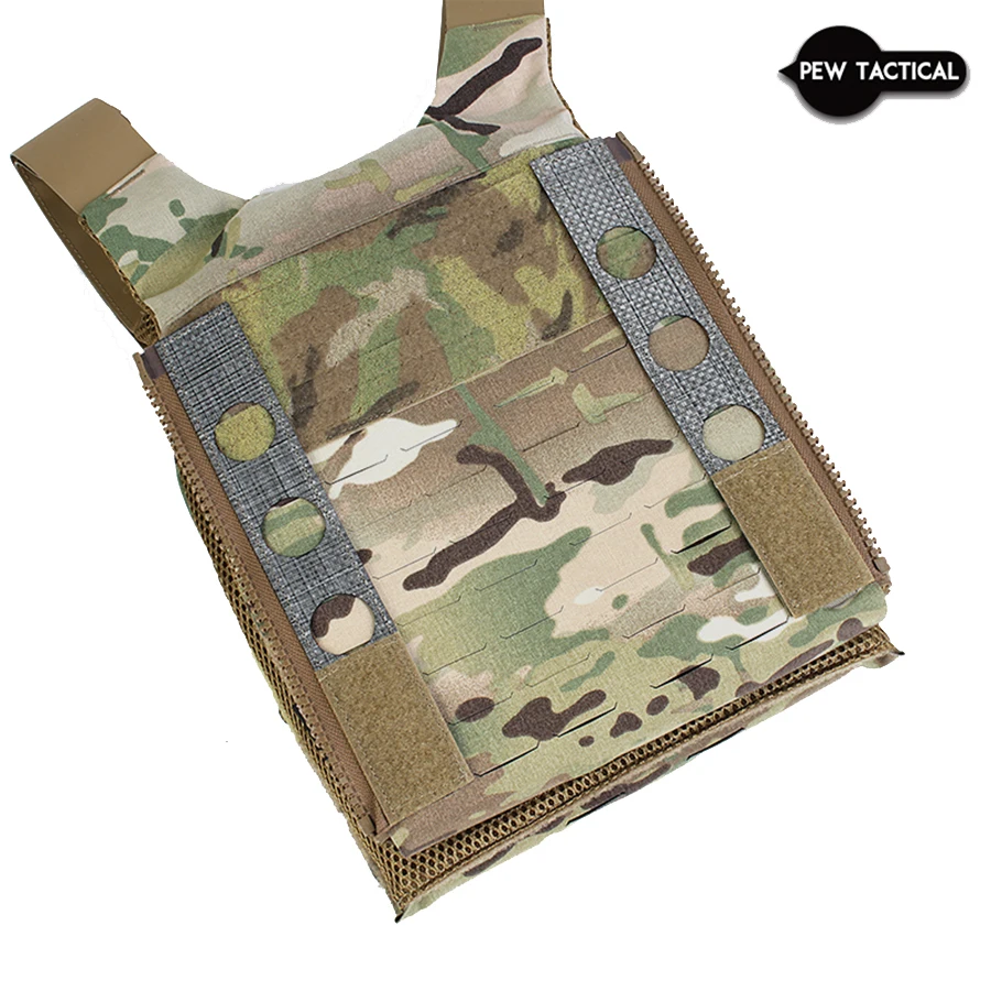 PEW Panel trasero táctico MOLLE con adaptador de cremallera - imagen 3