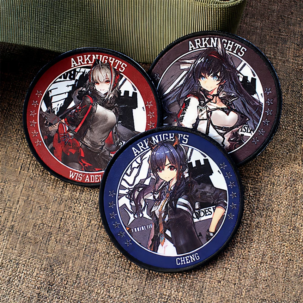 Arknights Parche táctico con estampado Skadi para brazalete infantil - imagen 3