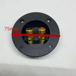 Terminal de altavoz de resorte con clips de conexión rápida