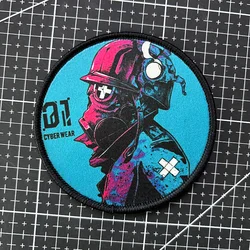 Parche táctico protector bioquímico con velcro – Moral Punk