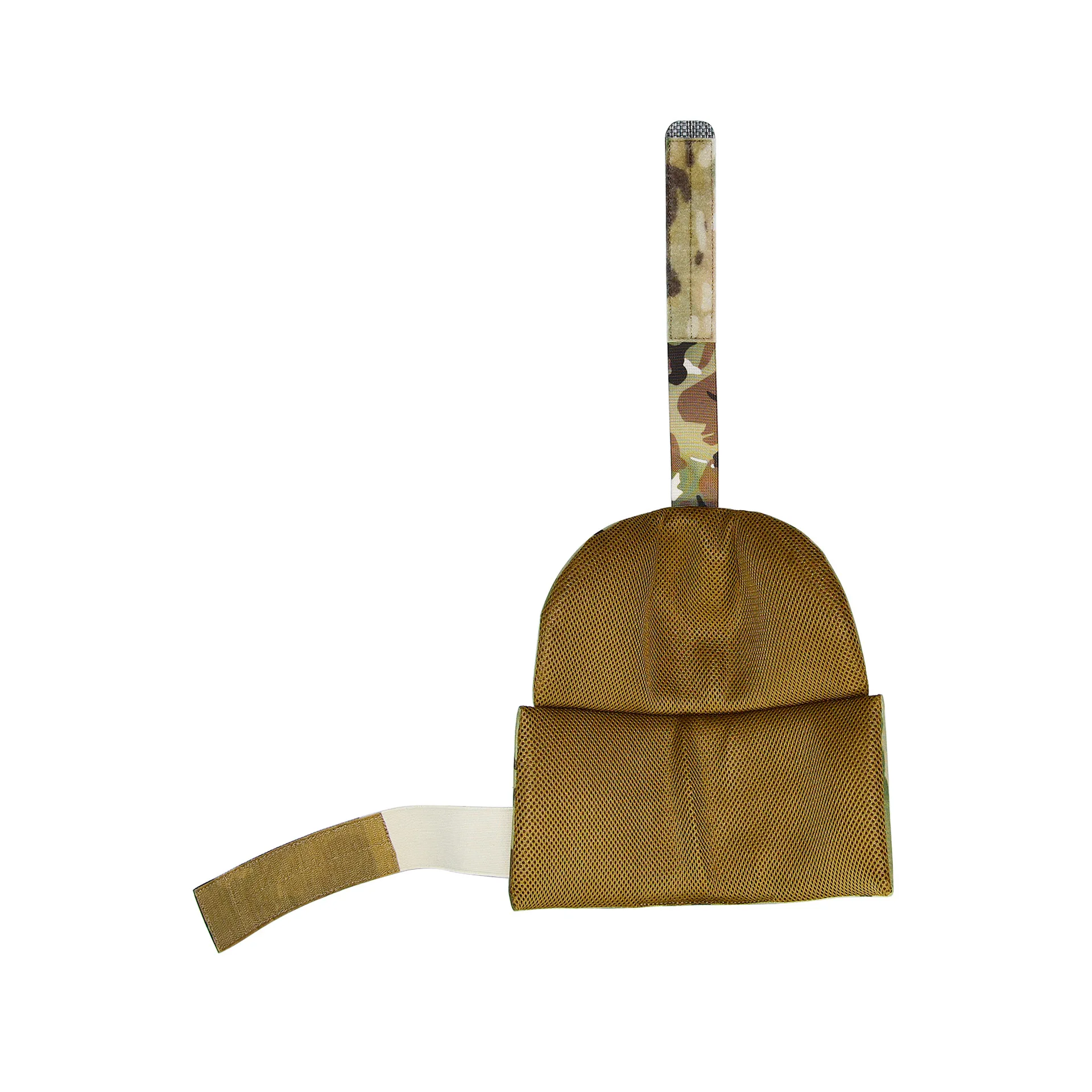 Protector táctico bíceps malla ajustable, porta placa de caza - imagen 5