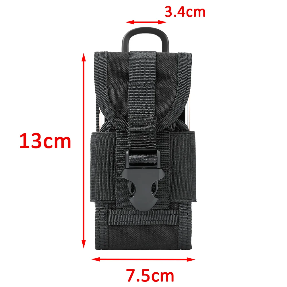Bolsa táctica MOLLE para móvil y accesorios outdoor resistente - imagen 4