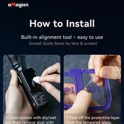 LunaUltra – Protector de pantalla de vidrio templado antirreflejo