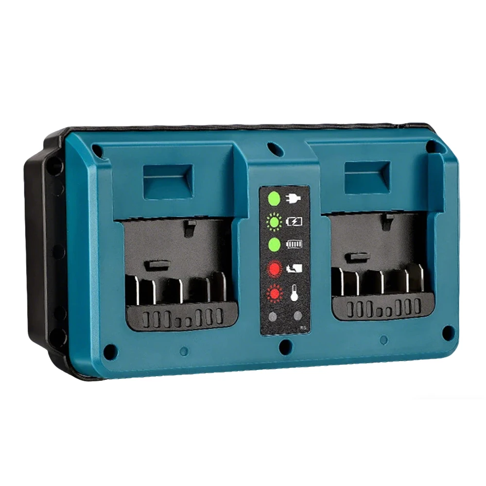Cargador Bosch GAX1418V doble puerto para baterías Li-ion 14.4V 18V - imagen 2