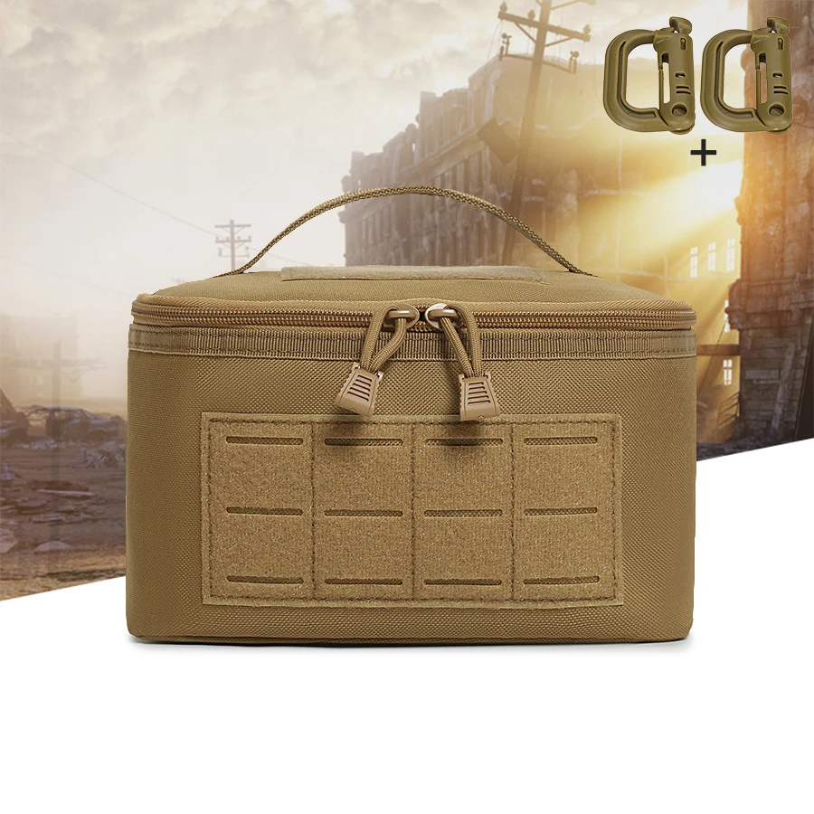 Bolsa MOLLE táctica pequeña de nailon resistente al desgaste - imagen 4