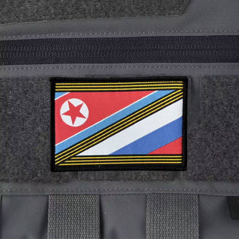 Parche táctico bandera rusa de operación especial con gancho - imagen 5