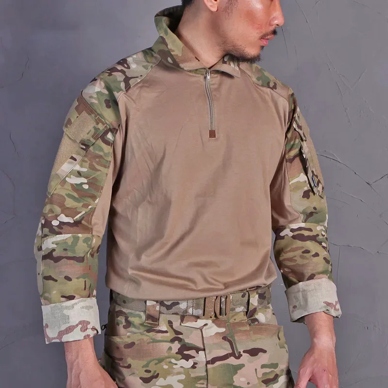 Pantalones con bolsillos y ajuste en rodillas