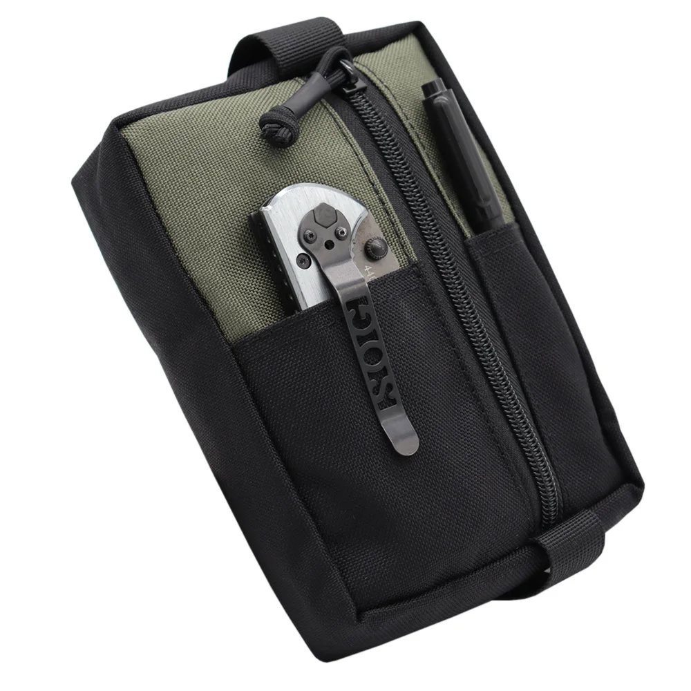 Organizador táctico EDC bolsa MOLLE multiusos 1000D nylon