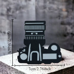 Parche moral fotógrafo DSLR con velcro gancho y bucle para mochila