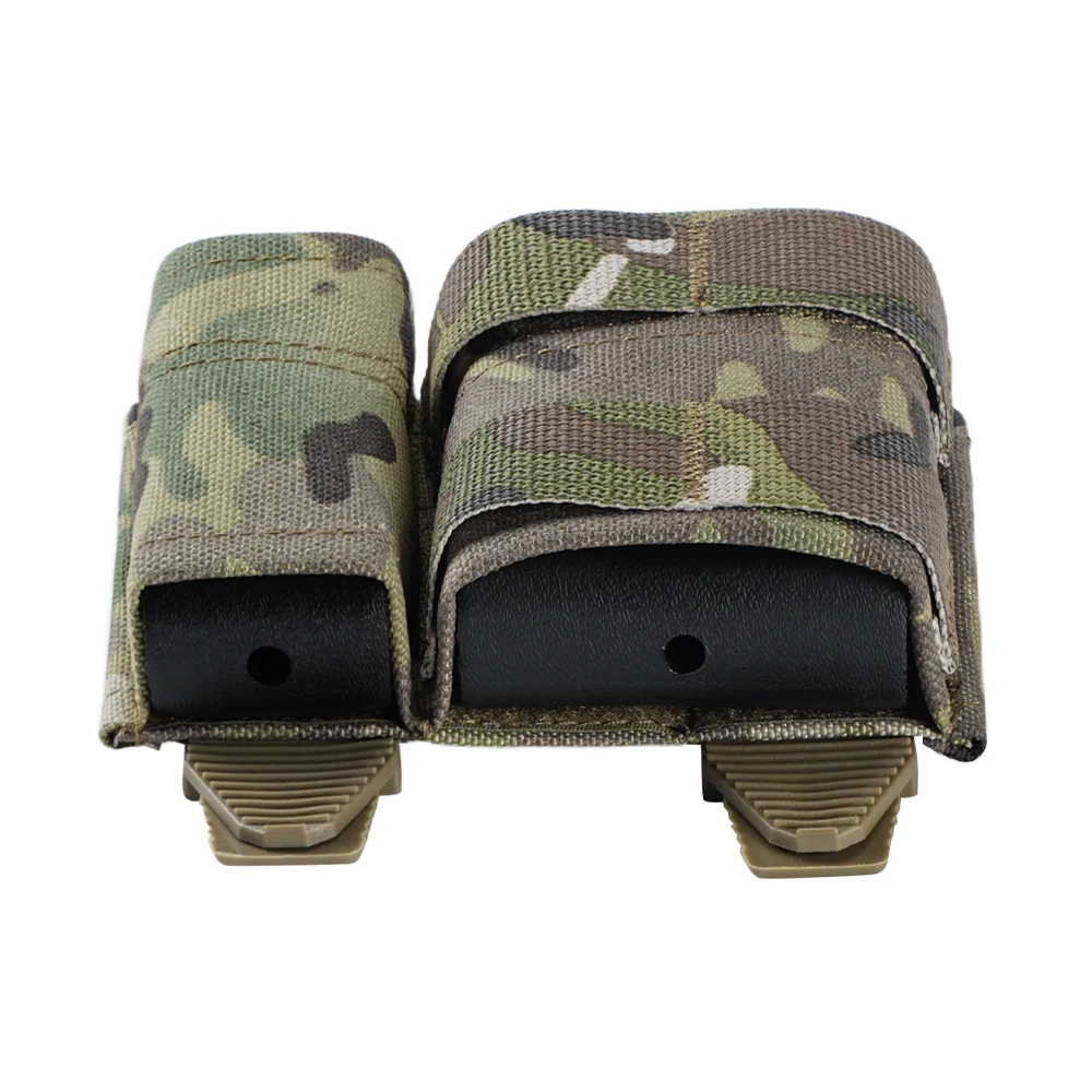 OPHIDIANTAC portacargadores híbrido MOLLE de inserción rápida AR15 M4