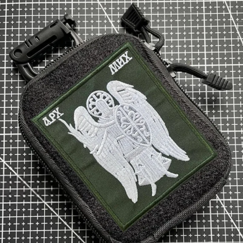 Parche velcro táctico Arcángel San Miguel para uniforme militar - imagen 3