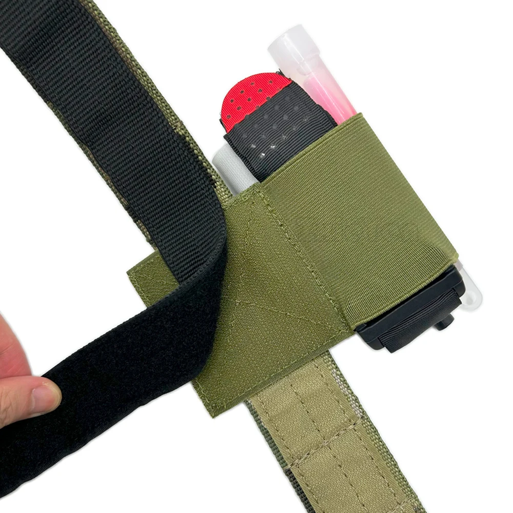 Porta torniquetes elástico MOLLE – Soporte para chaleco táctico - imagen 5