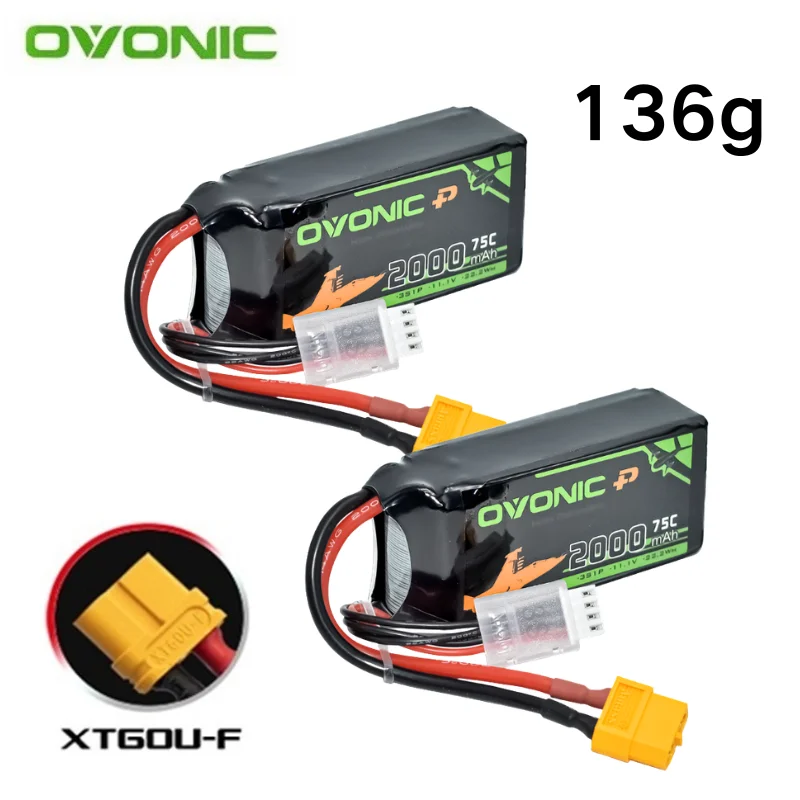 Ovonic batería LiPo para dron FPV RC, alta descarga - imagen 5