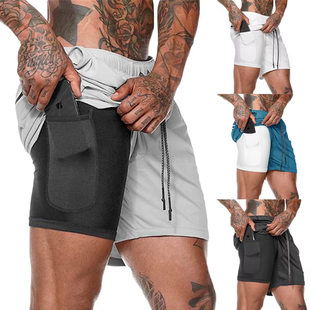 Shorts tácticos ripstop secado rápido con múltiples bolsillos - imagen 3