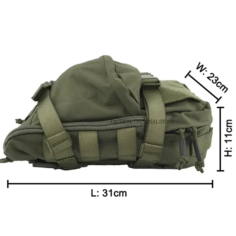 Sistema Molle para ampliar el montaje