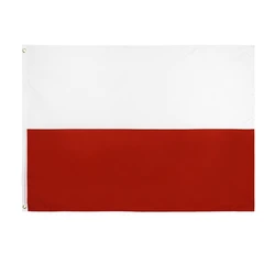 Bandera Polonia bordada Thuringia – Banderín militar surplus