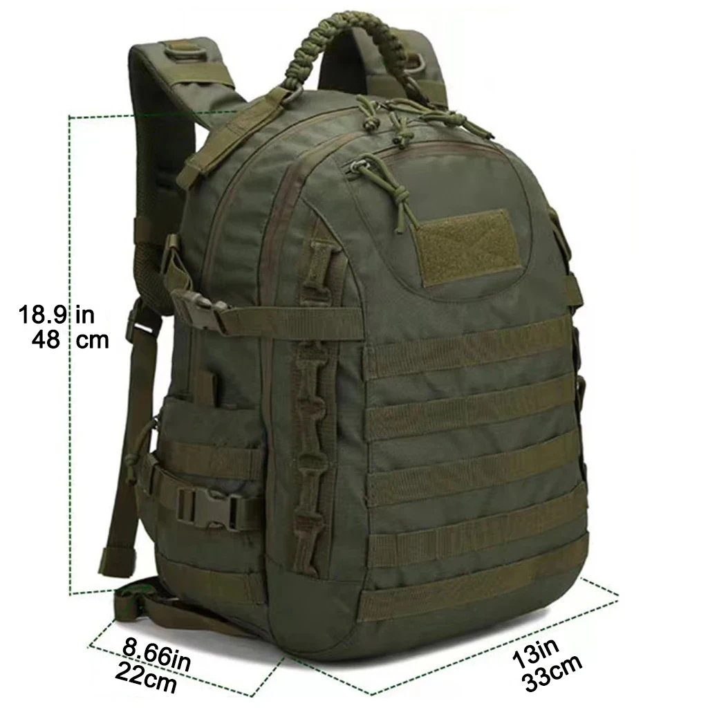 Mochila táctica MOLLE asalto ligera para montaña y escalada - imagen 5